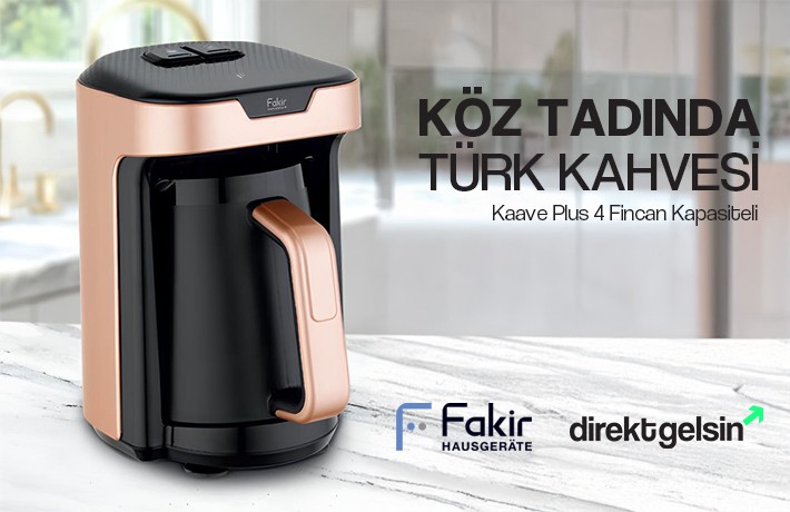 Fakir Kaave Plus 4 Fincan Kapasiteli Türk Kahvesi Makinesi 